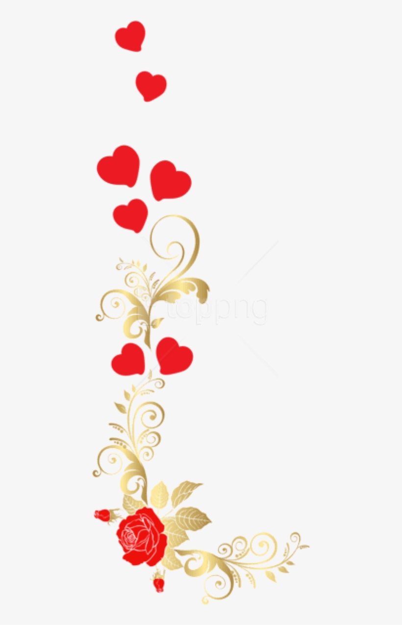 Free Png Download Romantic Floral Decoration Png Clipart - Romantic Png, transparent png download