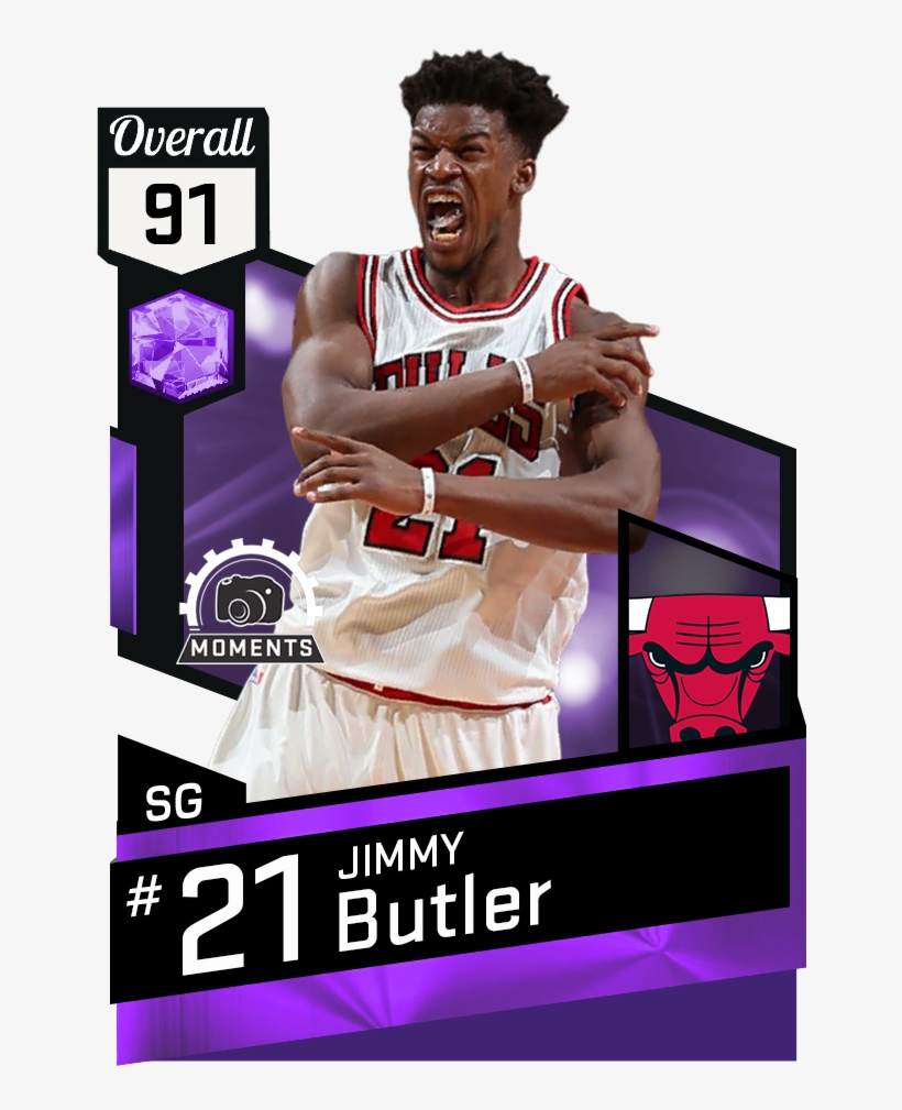 91 Ovr Jimmy Butler, 89 Ovr John Wall & 83 Ovr Jabari - Sean Kilpatrick Nba 2k17, transparent png download
