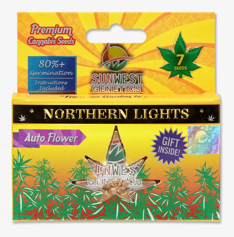 Northern Lights Seeds Sunwest Genetics - Kush, transparent png download