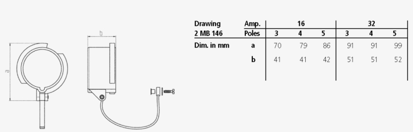 Dimensional Drawing Landscape Format Protective Cover - Number, transparent png download