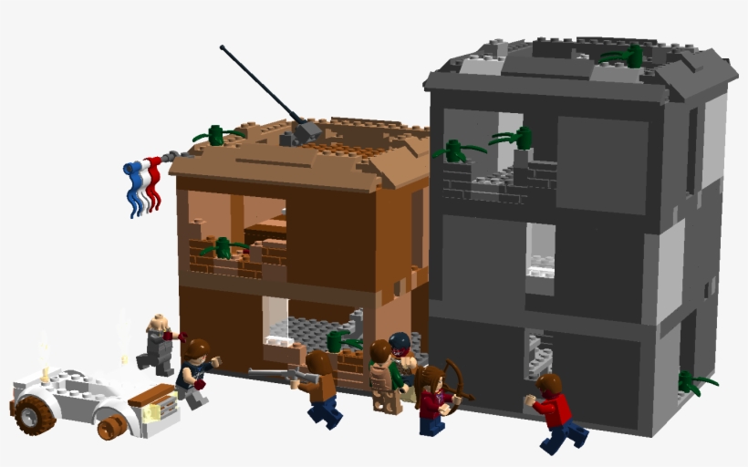 Bill's Town - Last Of Us Lego House, transparent png download