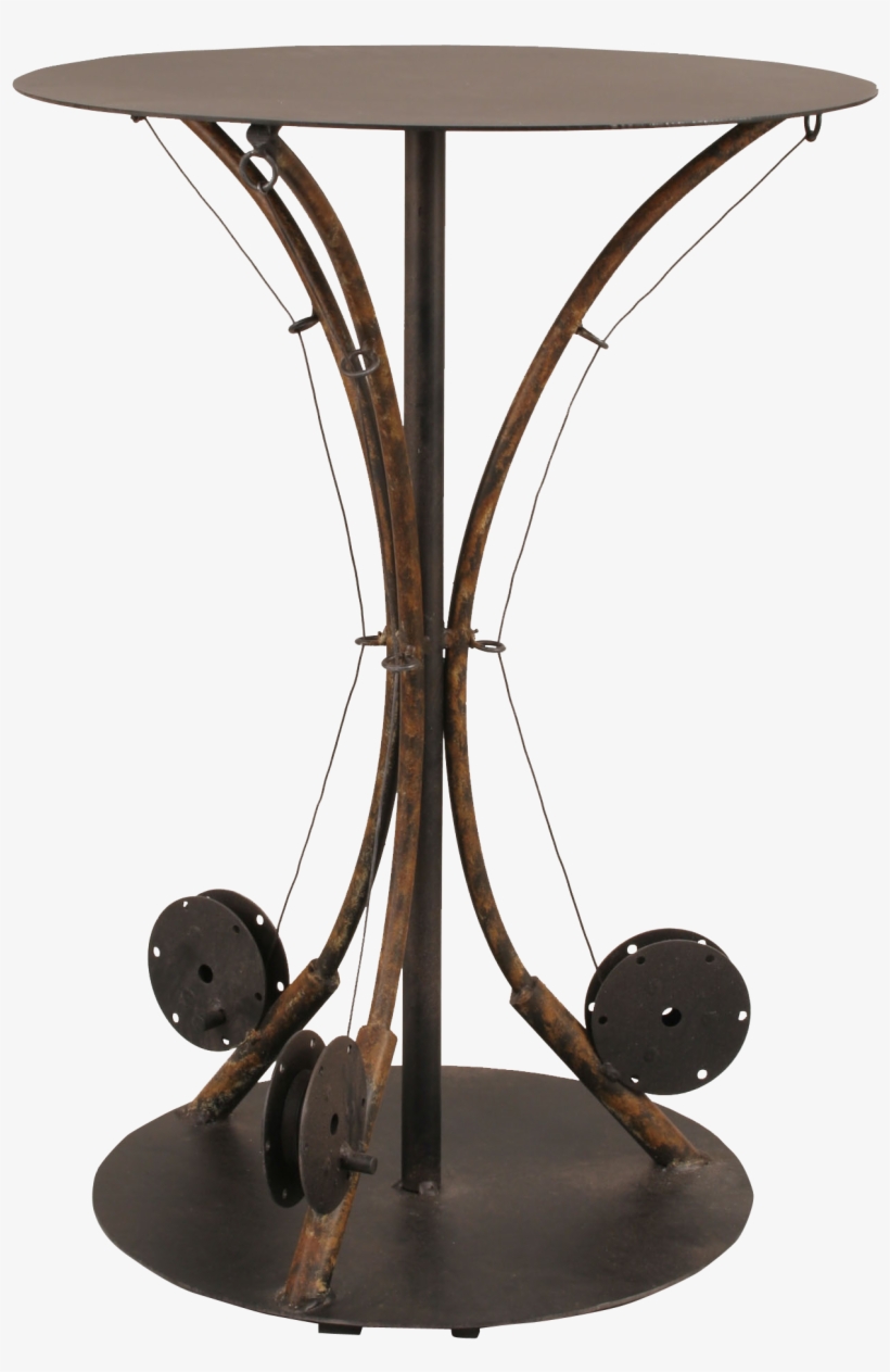 Rustic 3 Fishing Pole End Table - End Table, transparent png download
