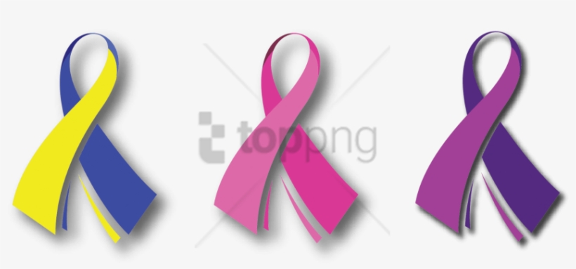 Free Png Down Syndrome Awareness Month Ribbon Png Image - Down Syndrome Ribbon Clip Art, transparent png download