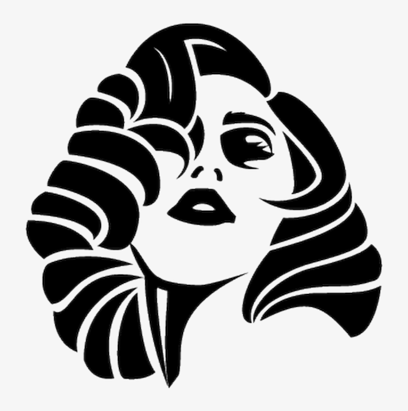 Lady Gaga Decal - Lady Gaga Pumpkin Carving, transparent png download