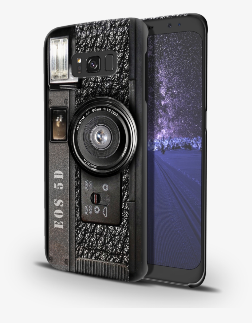 Vintage Camera Cover Case For Samsung Galaxy S8 - Feature Phone, transparent png download