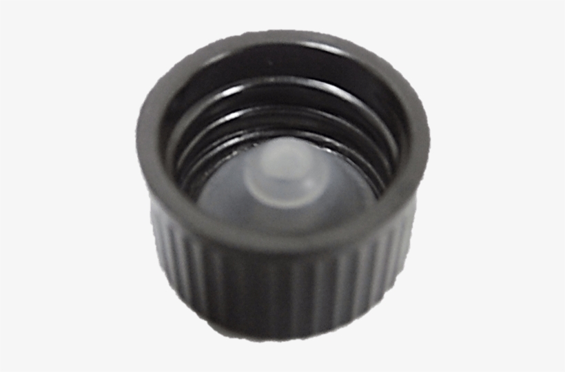 5 Ml Amber Glass Bottle With Black Screw Cap - Lens, transparent png download