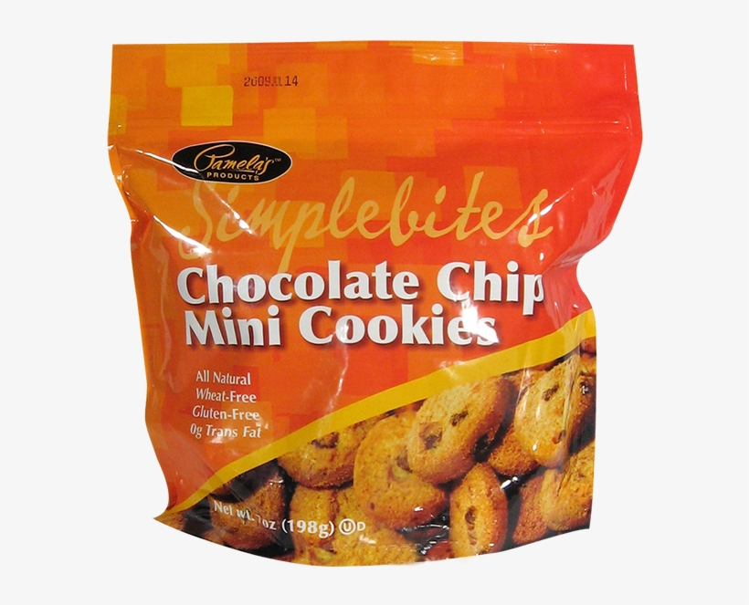 Pamelas Simplebites Mini Chocolate Chip Cookies Gluten - Texas Toast, transparent png download