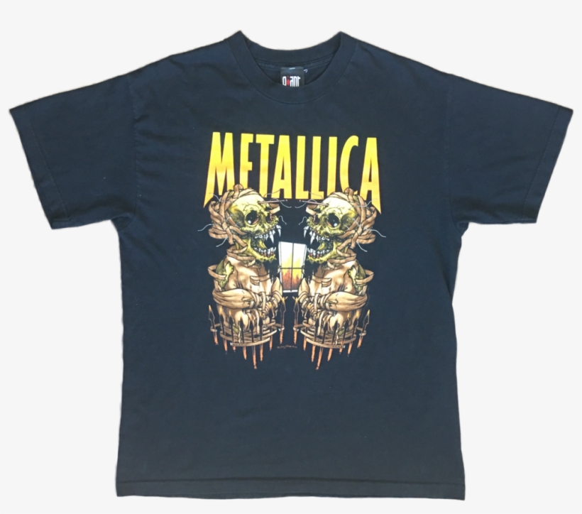 2000 Metallica 'summer Sanitarium' Tour T-shirt By - Metallica Skulls, transparent png download