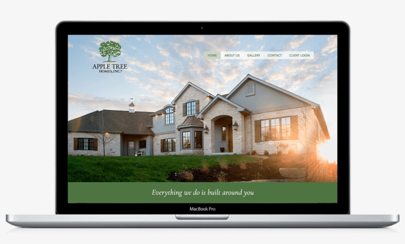 Apple Tree Homes Website - House, transparent png download