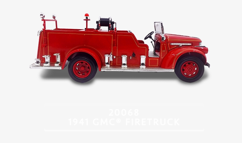 24 1941 Gmc® Firetruck - Pickup Truck, transparent png download