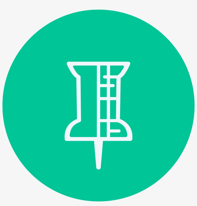 Pope County Leverages Pushpin Parcel Change Detection - Circle, transparent png download