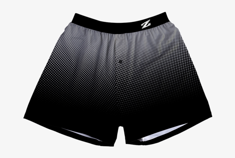 Men's Black Gradient Printed Boxer Shorts - Underpants, transparent png download