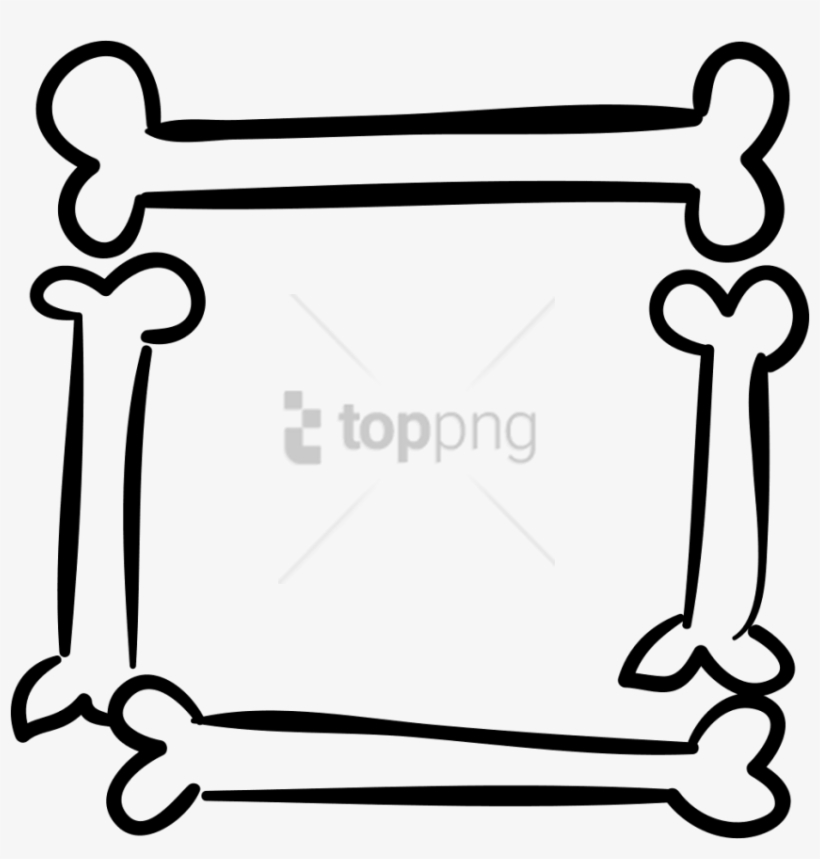Free Png Marco De Huesos Humanos Png Image With Transparent - Bones Square, transparent png download