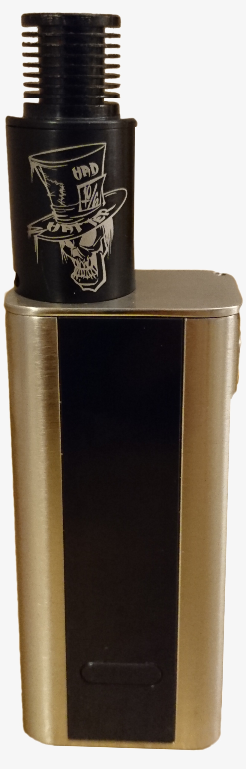 Ecig With Rda Crop - Wood, transparent png download