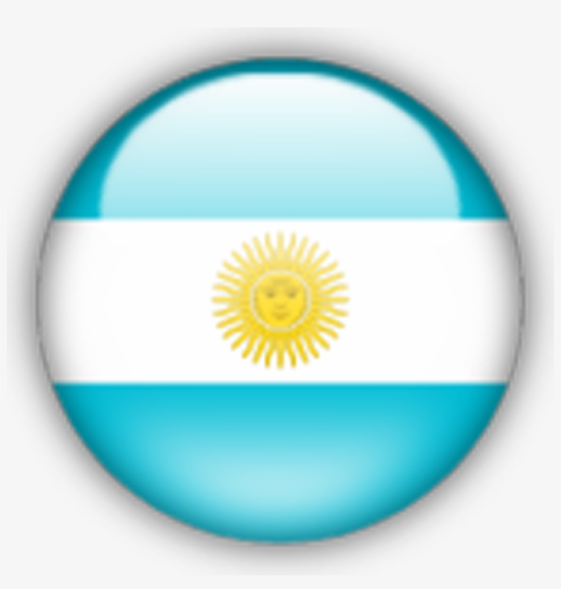 Argentina Flag Graphic - Круглый Флаг Аргентины Png, transparent png download