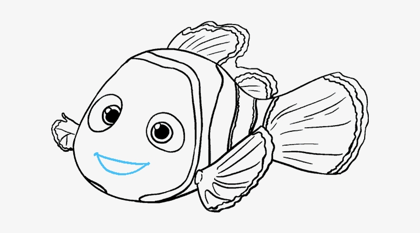 678 X 600 12 - Simple Sketch Of Betta Fish, transparent png download