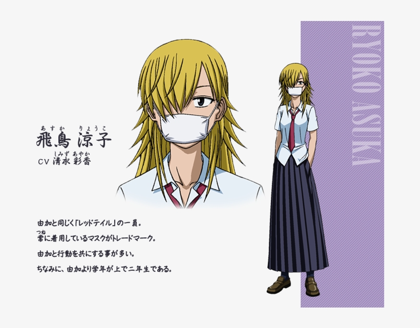 Asuka Eyepatch Png - 飛鳥 涼子, transparent png download