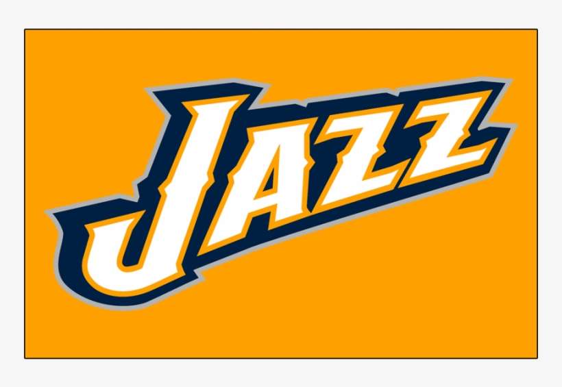 Utah Jazz Primary Logos Iron On Stickers And Peel-off - Utah Jazz, transparent png download