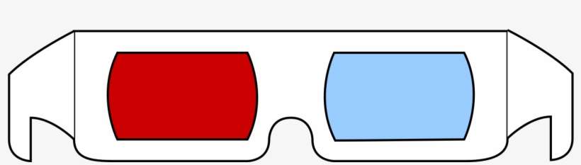 3d Glasses Anachrome - 3d Glasses Cartoon Png, transparent png download