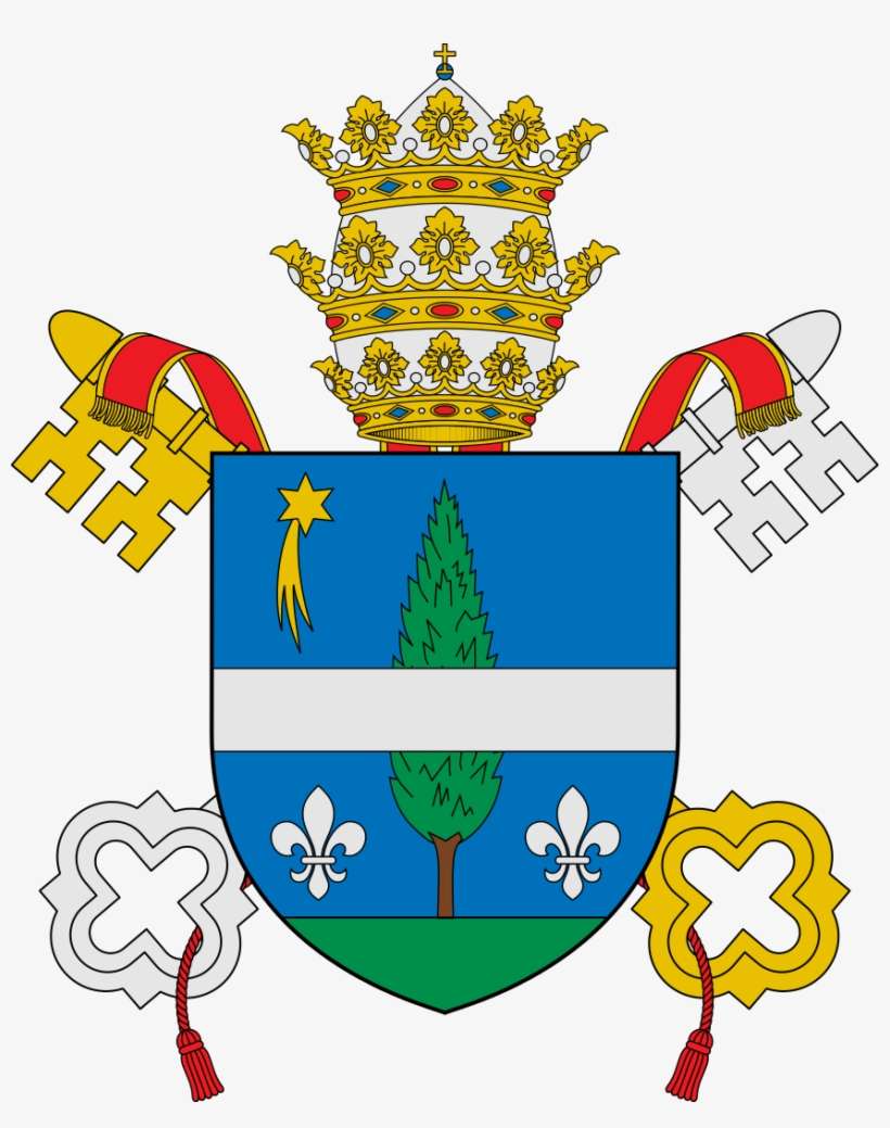 Coat Of Arms Of Pope Leo Xiii - St Pius X Coat Of Arms, transparent png download