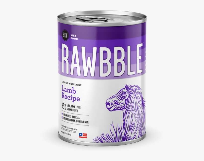 Rawbble Canned Food Recipe - Rawbble Lamb Can, transparent png download