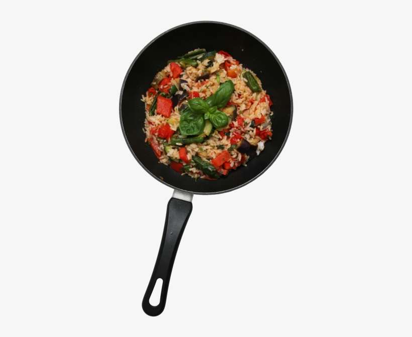 Pan Of Risotto - Frying Pan, transparent png download
