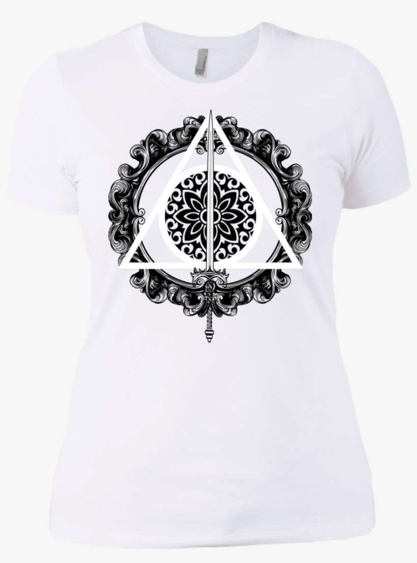 Harry Potter Deathly Hallow T-shirts - Футболка С Картинкой, transparent png download