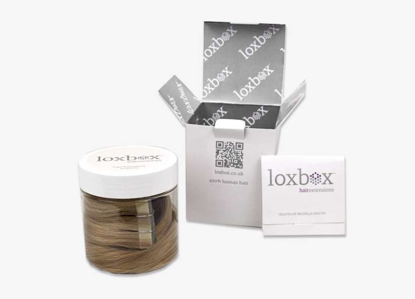Loxbox Hair Extensions By Michelle Griffin - Box, transparent png download