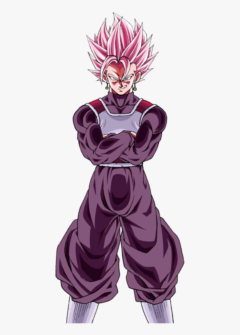 Vegito Black Ssr - Vegito Black Ssj Rose, transparent png download