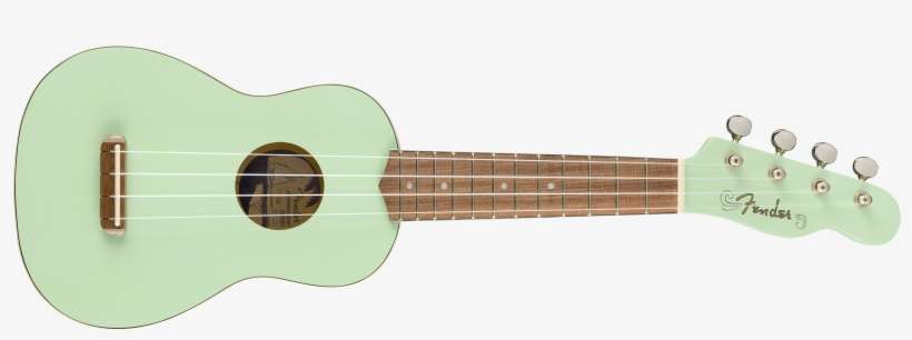 Fender Venice Soprano Ukulele, Surf Green - Ukelele Soprano, transparent png download