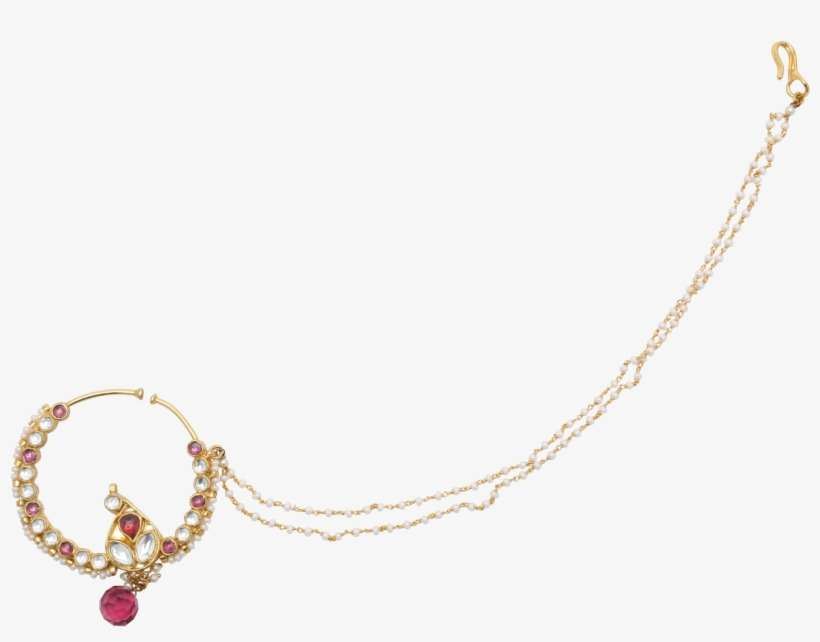 Rhoda Nose Ring - Chain, transparent png download