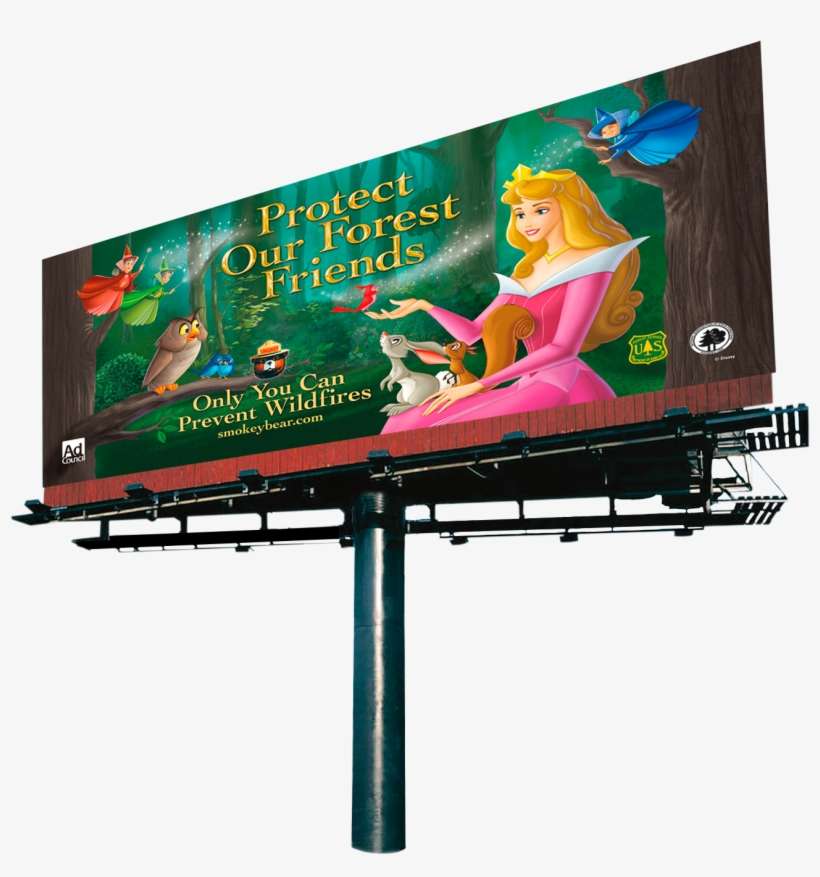 Billboard Sleeping Beauty, transparent png download