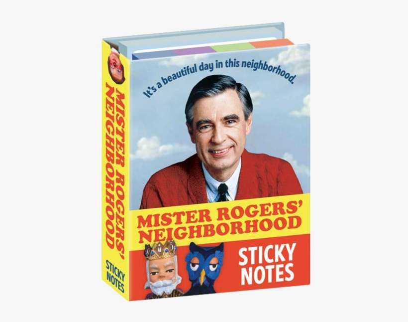 Mister Rogers' Neighborhood Sticky Notes - Mr Rogers, transparent png download