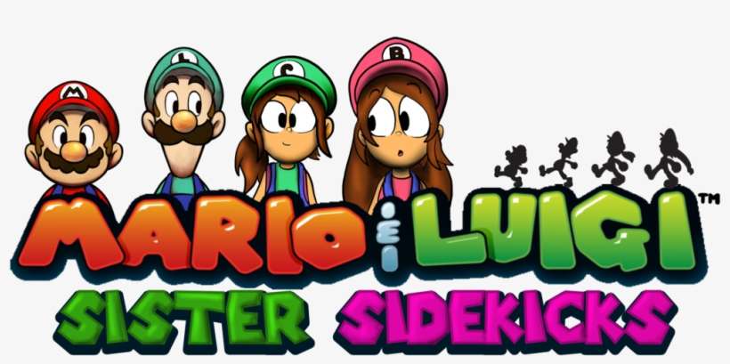 Mario And Luigi Logo - Mario And Luigi, transparent png download