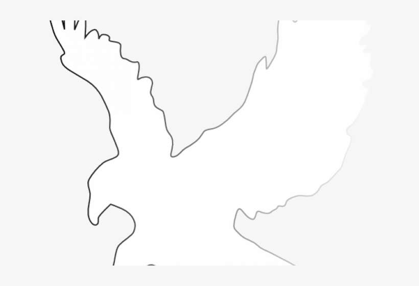 Wedge Tailed Eagle Silhouette, transparent png download