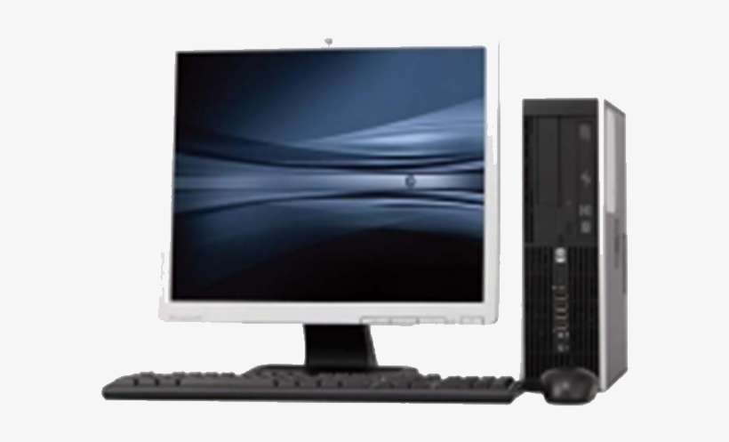 Amd Dual Core - Hp 8000 Elite Monitor, transparent png download