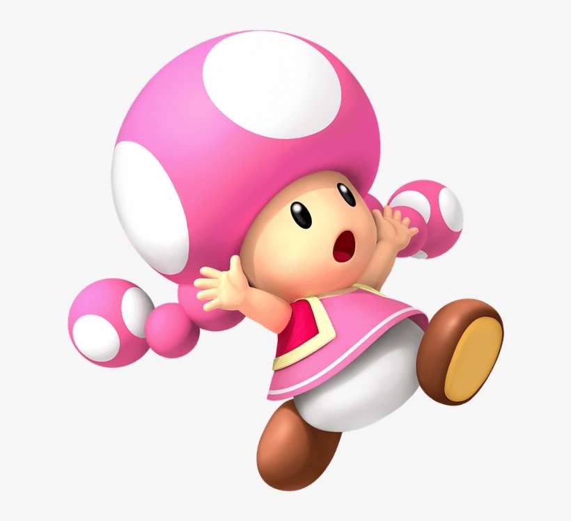 Toadette - Mario Bros Toadette, transparent png download