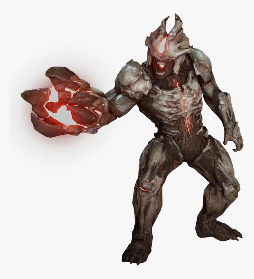 Hell Razer - Doom 4 Possessed Soldier, transparent png download