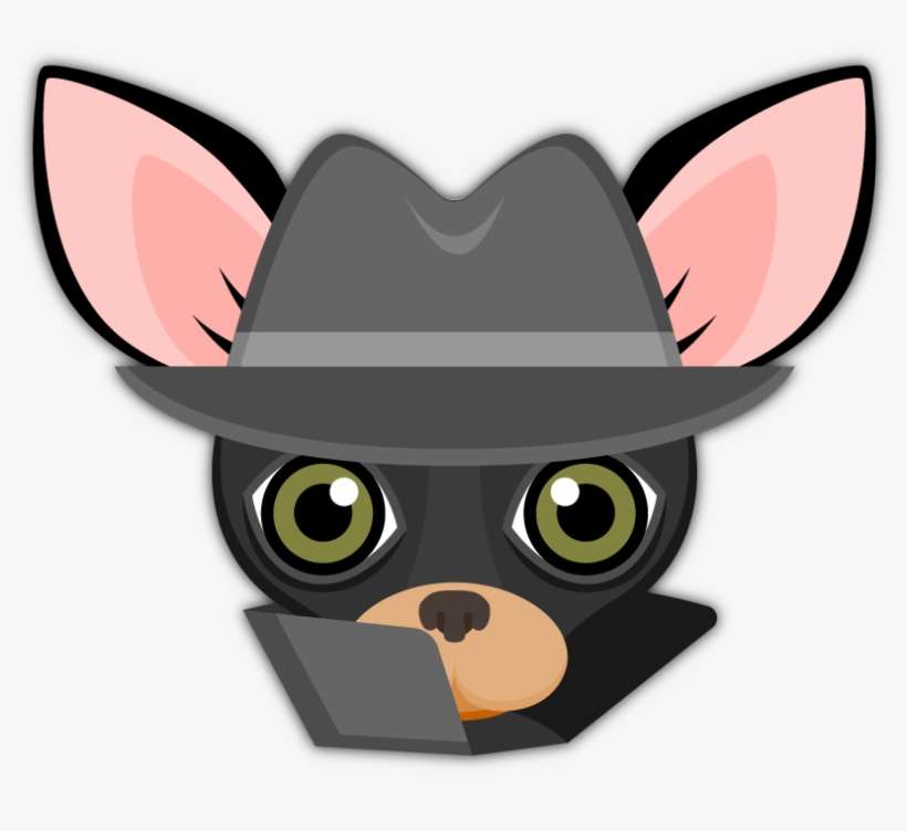Black Tan Chihuahua Emoji Stickers For Imessage - Chihuahua Emoji, transparent png download