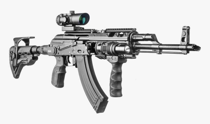 399 Akms M4 Sb Png Fri Oct 18 - Ak 47 With Accessories, transparent png download
