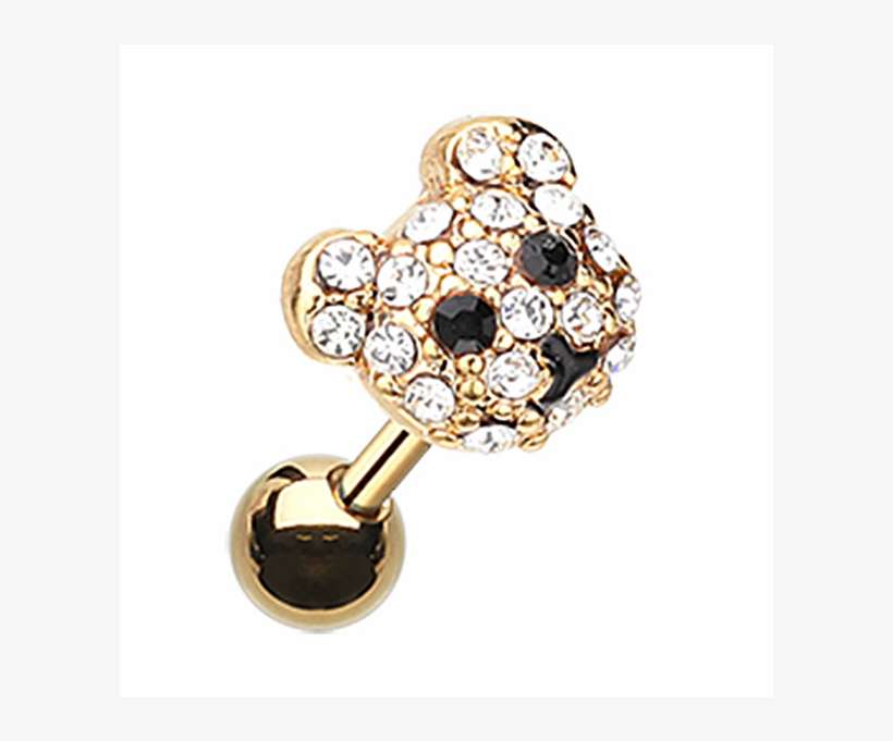 Vector Transparent Freshtrends Cz Teddy Bear Plated - Crystal, transparent png download