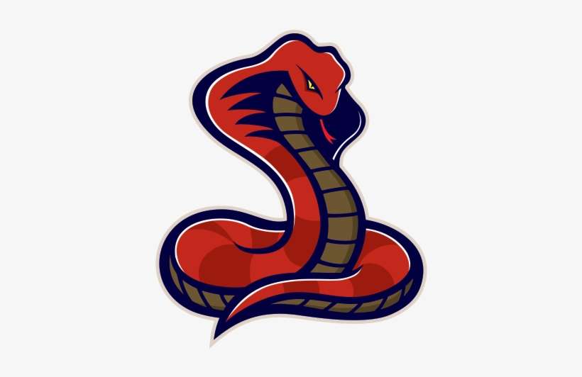 Cobra Clipart Sticker - Snake Mascot Logo Png, transparent png download