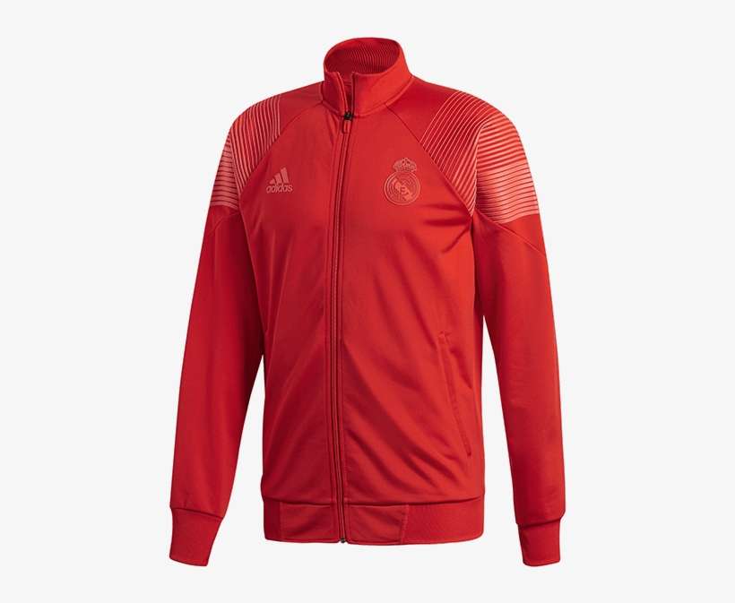 Adidas Adults Real Madrid Training Jacket - Real Madrid 2018 19 Jacket, transparent png download