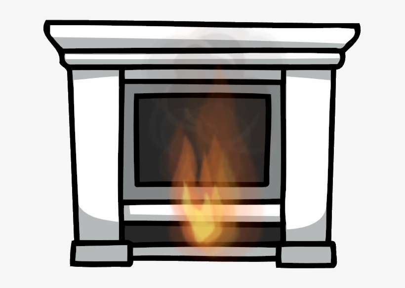 Clipart Royalty Free Stock Furnace Fireplace Scribblenauts - Scribblenauts Fireplace, transparent png download