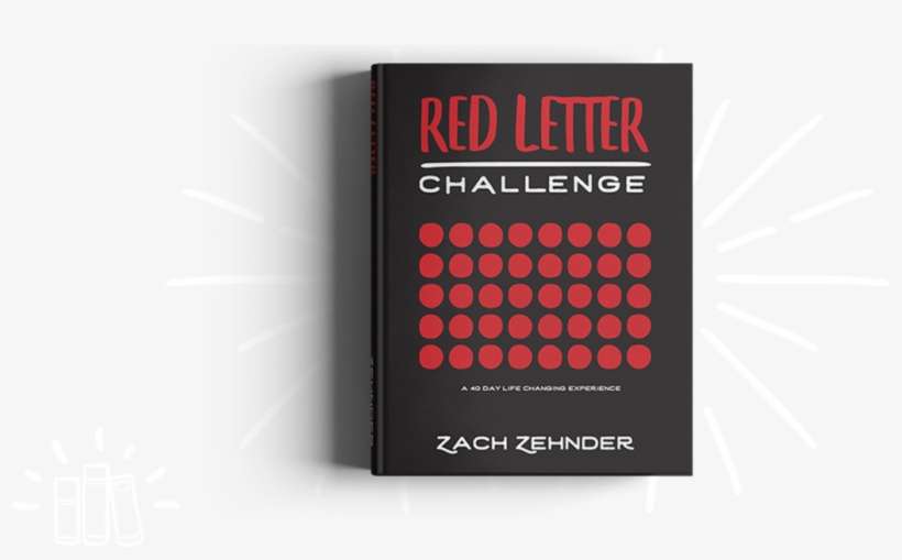Buy The Book - Red Letter Challenge, transparent png download