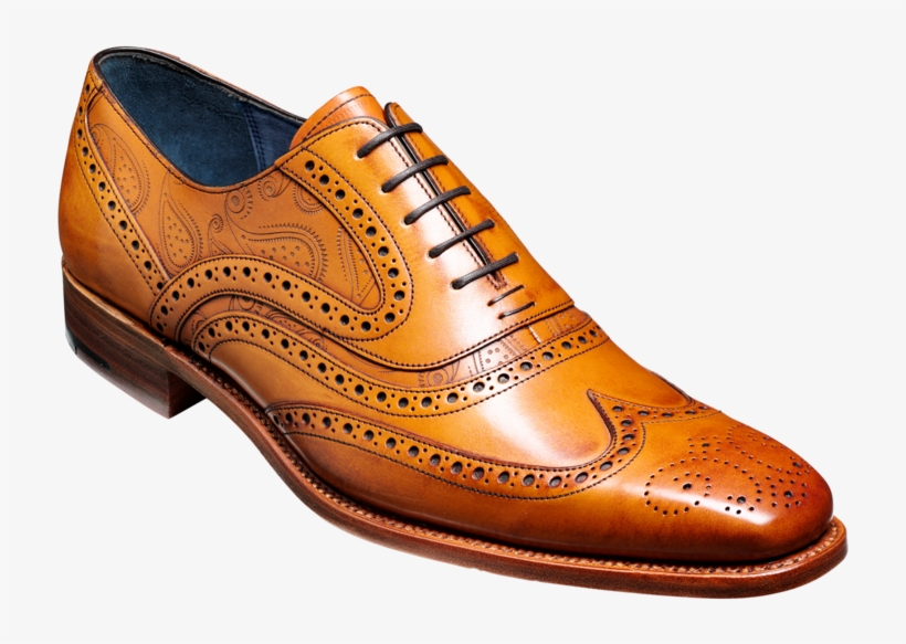Barker Mcclean Cedar Calf Paisley Laser - Barker Mcclean Paisley, transparent png download