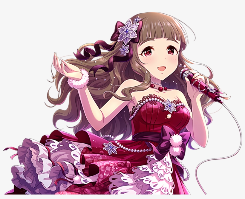 #anime #girl #sing #idol #schoolidol #lovelive - Kamiya Nao Limited Ssr, transparent png download