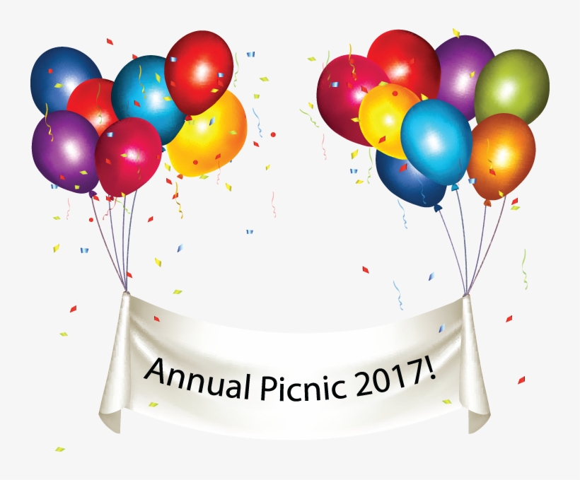 Picnic Png - Aniversário Papel De Parede Com Balões, transparent png download