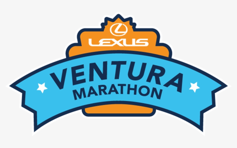 Lexus Laceup Running Series Ventura - Ventura Marathon Logo, transparent png download