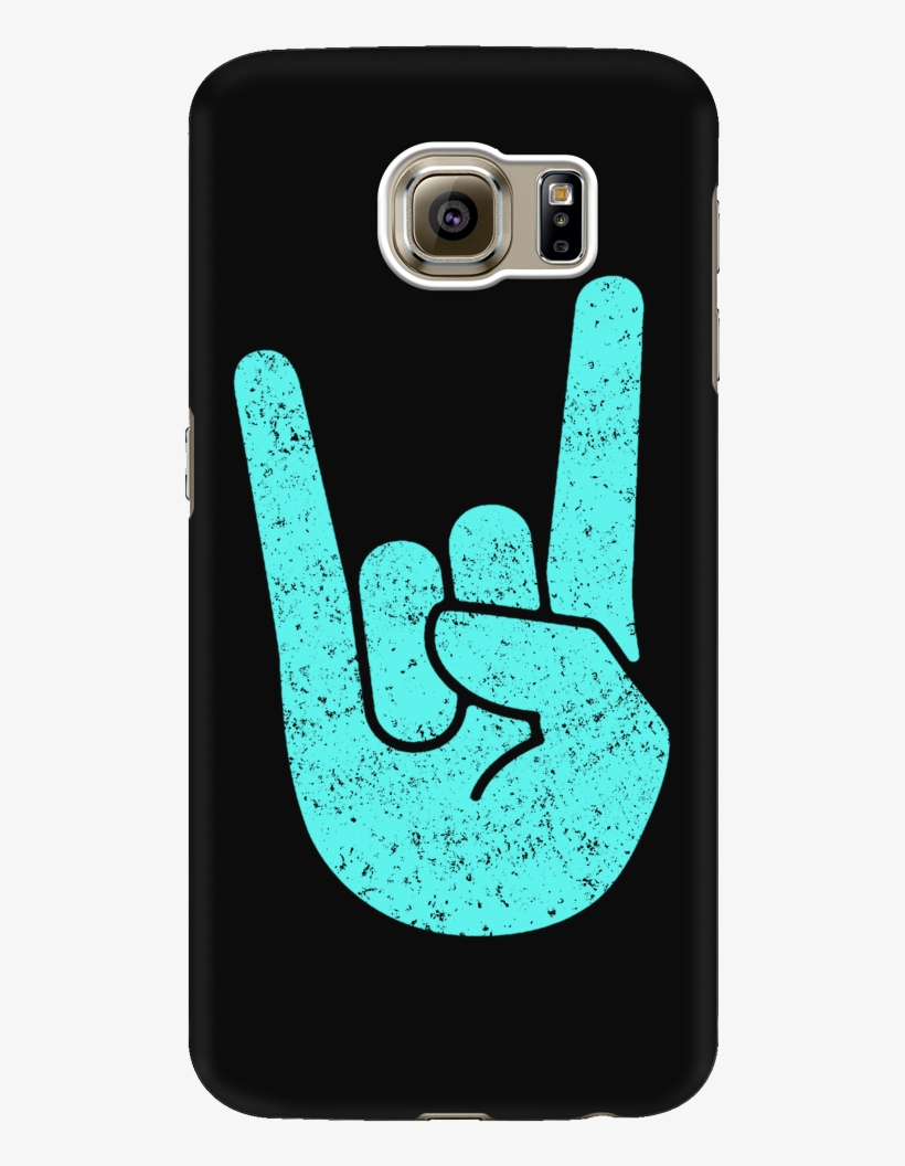 Rock On Horns Hand Symbol Phone Case Mobile Phone PNG Image